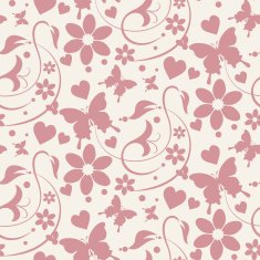 Valentine's day Retro wallpaper N14
