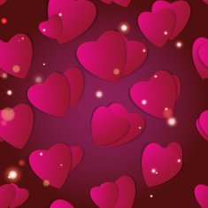 Valentines day Abstract paper hearts Love Valentine background with hearts N64