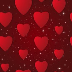 Valentines day Abstract paper hearts Love Valentine background with hearts N96