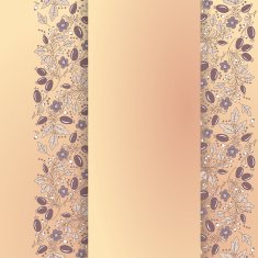barberry border hand-drawn berry pattern N5