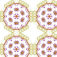 Colorful mosaic abstract Seamless pattern N11