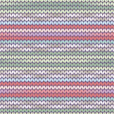 Knitted pattern light green pink