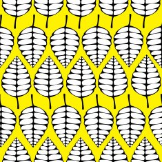 White Leaves Seamless Pattern N2