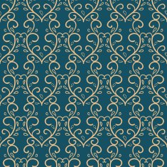 Seamless with vintage floral pattern N144