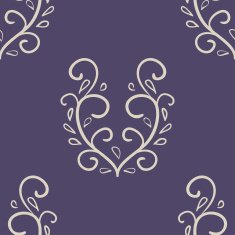 Seamless with vintage floral pattern N146