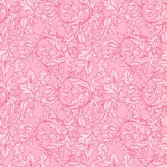 Baroque floral pattern N4