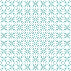 Geometric flowers seamless pattern N2