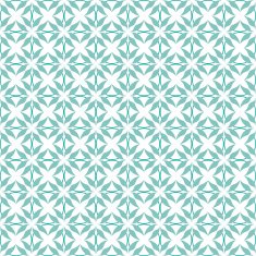 Geometric flowers seamless pattern N3