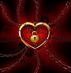 Heart in chains
