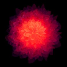 Abstract stylish flower background N2