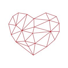 Heart Low poly N2