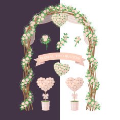 Floral Decoration in Rustic Style