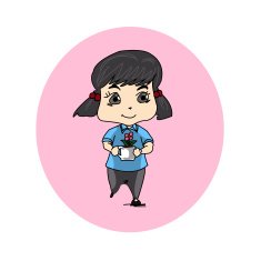 Girl flower N6