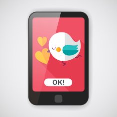 Valentine's Day lover bird flat icon with long shadow eps10 N7
