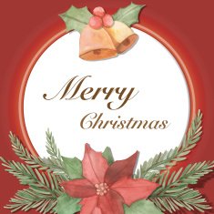 christmas greeting card N188