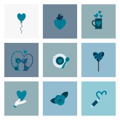 Happy Valentines Day Icons N321