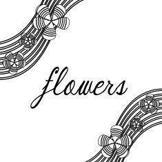 Flowers floral card N13