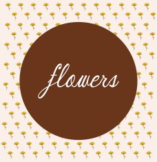 Flowers floral card N14