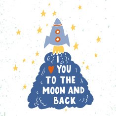 I love you to the moon and back N9