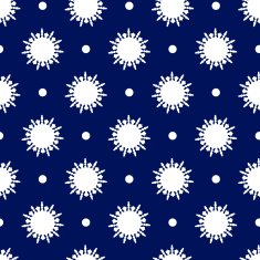 Christmas seamless background with snowflakes Illustration can be copied without N2