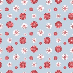 Christmas seamless background with vintage style snowflakes Illustration can be N2