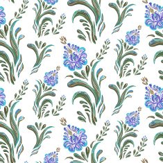 Abstract Elegance Seamless pattern with floral background N8