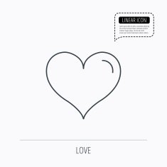 Love heart icon Life sign N19