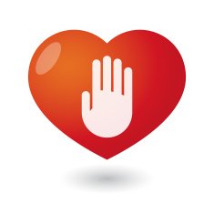 Heart with a hand N2