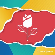 Flower bouquet icon N6