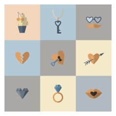 Happy Valentines Day Icons N330