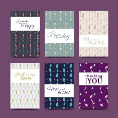 Set of romantic floral collection N2