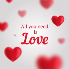 Vector card for lovers
