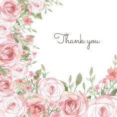 Flower Invitation card N14