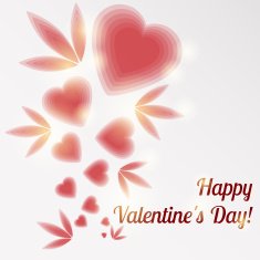 Valentine's day card N55