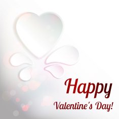 Vector Valentine's heart N3