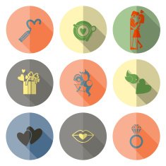 Happy Valentines Day Icons N336