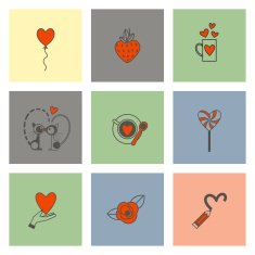 Happy Valentines Day Icons N337