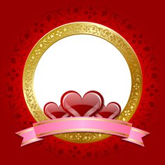 Valentine's day plaque