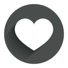 Love icon Heart sign symbol N8