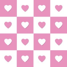 Valentine background with hearts pink N2