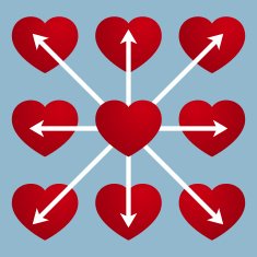 heart with arrow design N3