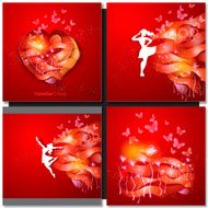 Valentine Day Greeting Card