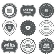 Best wife husband and friend icons N13
