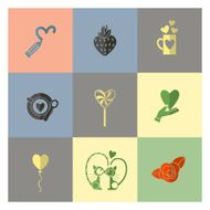 Happy Valentines Day Icons N342