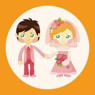 wedding couple theme elements N5