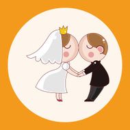 wedding couple theme elements N6