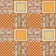 Patchwork seamless pattern floral cartoon kids background N2
