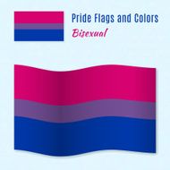 Bisexual pride flag with correct color scheme N2