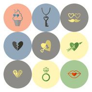 Happy Valentines Day Icons N344