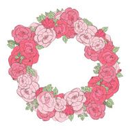 Floral wreath N19